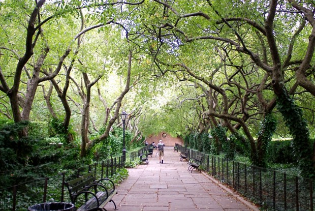 Central Park conservatory garden